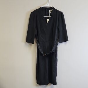 Grace Karin Classic Black Long Sleeve Dress